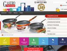 Tablet Screenshot of gastronovotny.cz